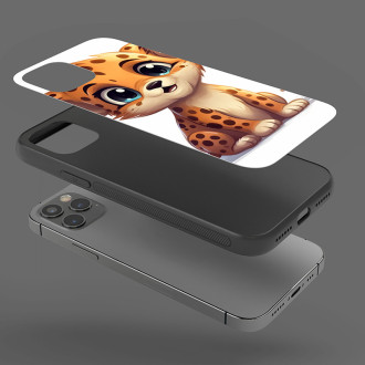 Kryt na mobil Kreslený Leopard