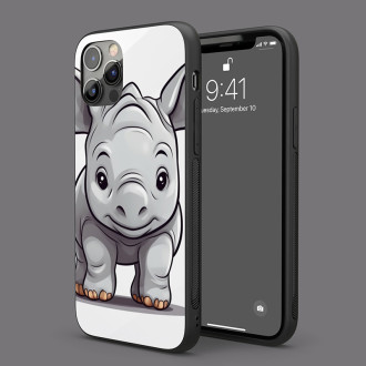 Kryt na mobil Kreslený Nosorožec