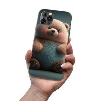 Kryt na mobil Roztomilý animovaný medvídek 1