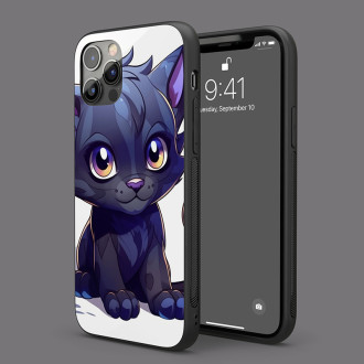 Kryt na mobil Kreslený Černý Panter