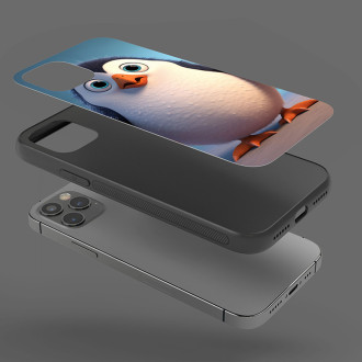 Kryt na mobil Roztomilý animovaný tučňák 1