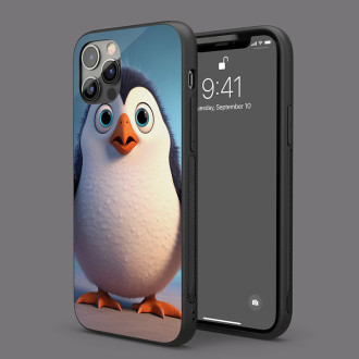 Kryt na mobil Roztomilý animovaný tučňák 1