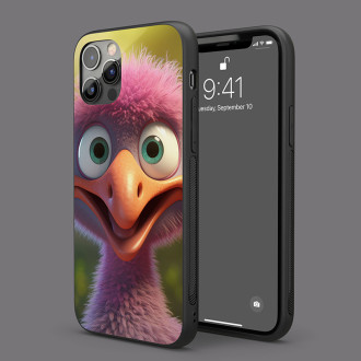 Kryt na mobil Roztomilý animovaný pštros 2