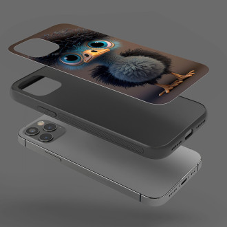 Kryt na mobil Roztomilý animovaný pštros