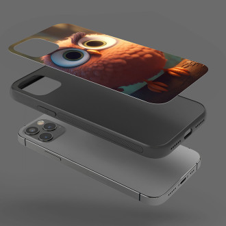 Kryt na mobil Roztomilá animovaná sova