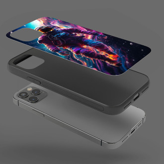 Kryt na mobil Astronaut letící vesmírem