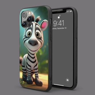 Kryt na mobil Roztomilá animovaná zebra