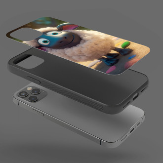 Kryt na mobil Roztomilá animovaná ovečka