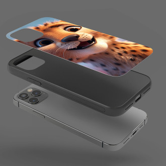 Kryt na mobil Roztomilý animovaný gepard