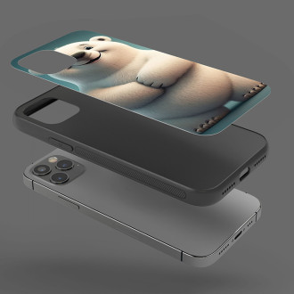 Kryt na mobil Roztomilý animovaný lední medvěd