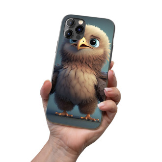 Kryt na mobil Roztomilý animovaný orel 2