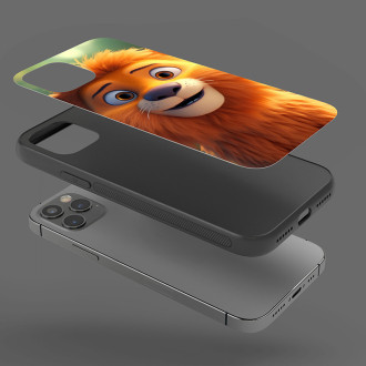 Kryt na mobil Roztomilý animovaný lev 1