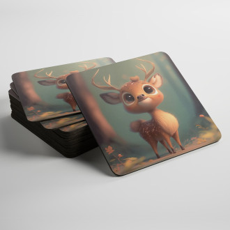 Podtácky Roztomilý animovaný koloušek