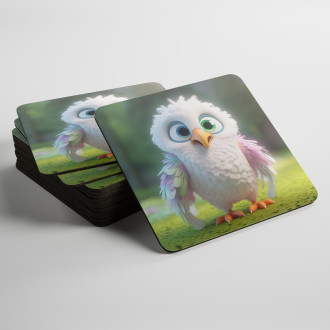 Podtácky Roztomilý animovaný orel