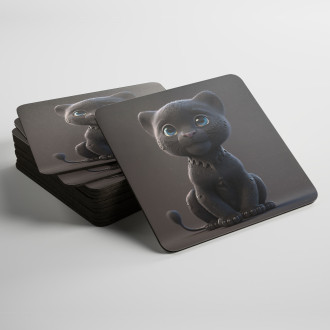 Podtácky Roztomilý animovaný panter