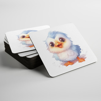 Podtácky Kreslený Ptáček