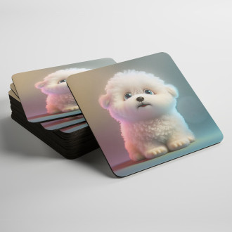 Podtácky Roztomilý animovaný pejsek