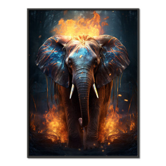 slon v ohnivé džungli