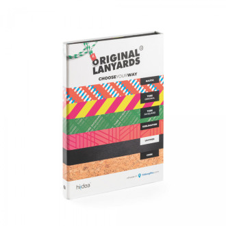 ORIGINAL LANYARDS SHOWCASE. Vzorkovník (předváděcí balení) na Original lanyards