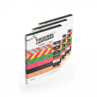 ORIGINAL LANYARDS SHOWCASE. Vzorkovník (předváděcí balení) na Original lanyards