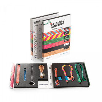 ORIGINAL LANYARDS SHOWCASE. Vzorkovník (předváděcí balení) na Original lanyards