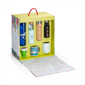 DRINKIT SHOWCASE. Vzorkovník lahví a hrnků