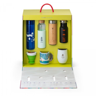 DRINKIT SHOWCASE. Vzorkovník lahví a hrnků