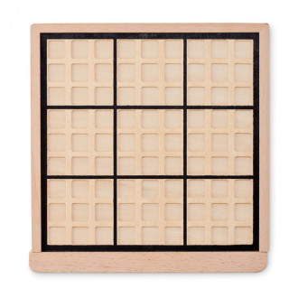 SUDOKU, Dřevěná stolní hra sudoku