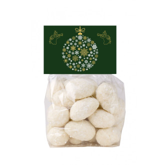 Mandle v bílé čokoládě a kokosu 100g