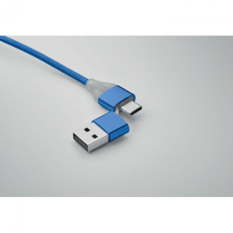 BLUE, Nabíjecí kabel 4v1, typ C