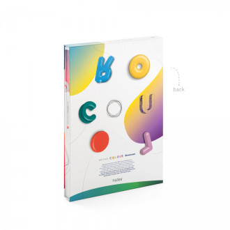 COLOUR WRITING SHOWCASE. Vzorník s 20 barevnými kuličkovými pery