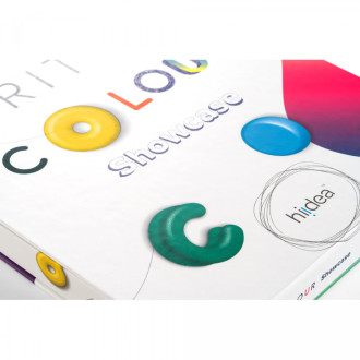 COLOUR WRITING SHOWCASE. Vzorník s 20 barevnými kuličkovými pery