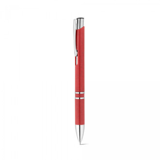 BETA WHEAT. Kuličkové pero s klipem ze slámového vlákna a ABS