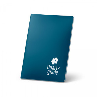 QUEIROS. Poznámkový blok A5 s voděodolným obalem