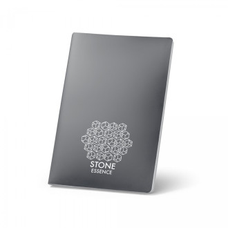 QUEIROS. Poznámkový blok A5 s voděodolným obalem