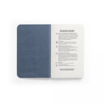 COFFEEPAD SOFT. Poznámkový blok A6 z odpadu z kávových slupek