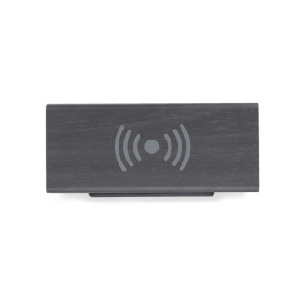 Stolní hodiny s bezdrátovou indukční nabíječkou CORNELL