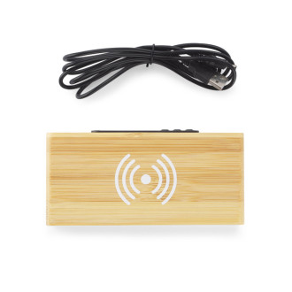 Stolní hodiny s indukční nabíječkou INDUCTO