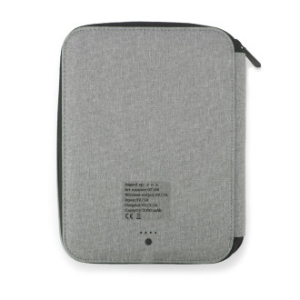 Složka s power bankou 5000 mAh a indukční nabíječkou SENA