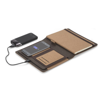 Složka s indukční nabíječkou