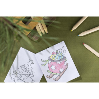 Pastelky s omalovánkami SANTI