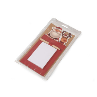 Poznámkový blok s magnetem SNOWY