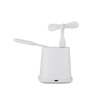 Stojánek na tužky s indukční nabíječkou