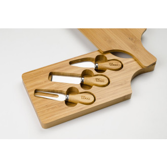 Prkénko na sýr s noži BRIE