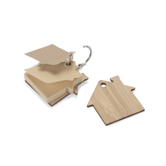 Přívěšek na klíče se samolepícími lístky HOMA