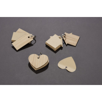 Přívěšek na klíče se samolepícími lístky LOVA