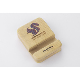 Bambusový stojan na telefon TILE