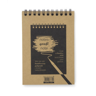 Zápisník s  stíracími lištami GRAFI