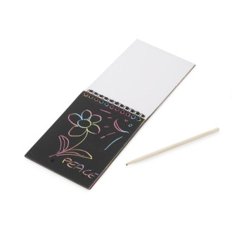 Zápisník s  stíracími lištami GRAFI