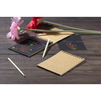 Zápisník s  stíracími lištami GRAFI